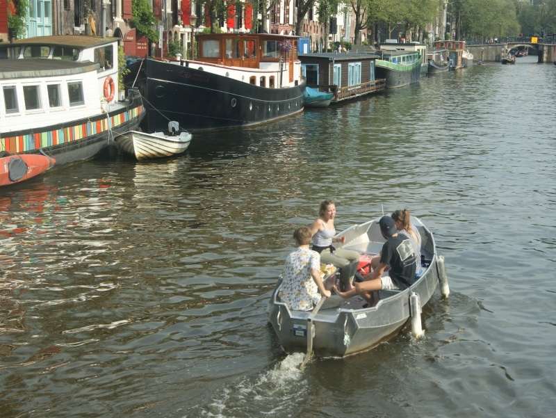 Sloep huren Amsterdam met schipper