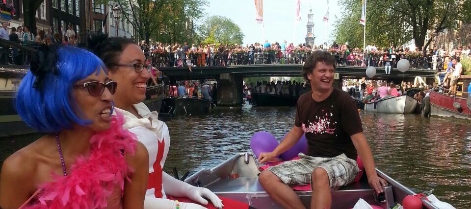 Rent Boat Amsterdam Canals Events Kingsday Gay Pride