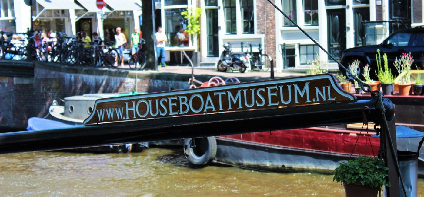 Houseboat Museum Amsterdam Prinsengracht Canal